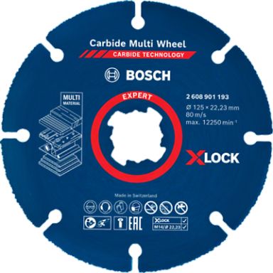 Bosch Expert Carbide Multi Wheel X-LOCK Skæreskive