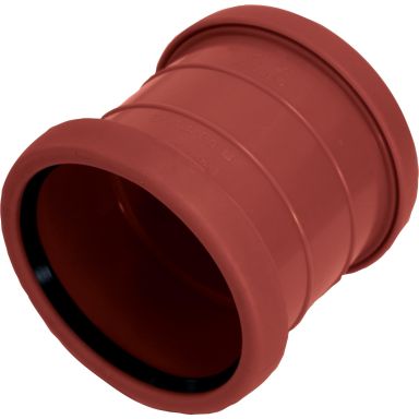Pipelife 2354028 Dobbelmuffe