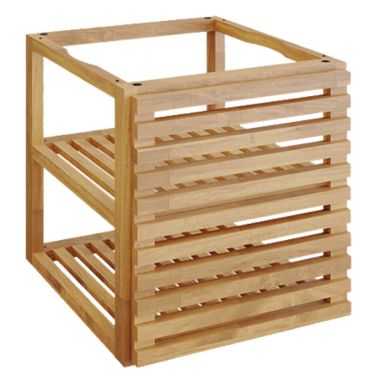 OFYR Storage Insert PRO 1 door TW Small Träinsats teakträ