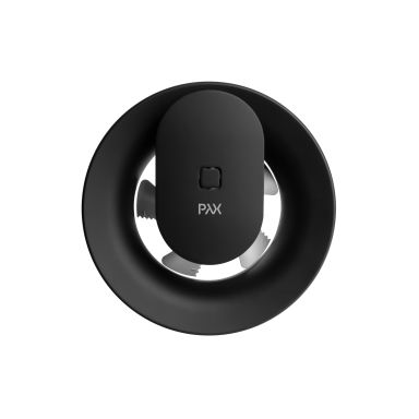 PAX Levante 50 Badrumsfläkt svart