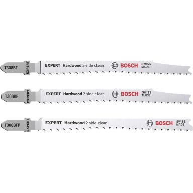 Bosch T 308 Pistosahanteräsarja 3 osaa