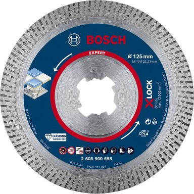 Bosch Expert Hardceramic Timanttikatkaisulaikka X-LOCK, Ø 125 mm