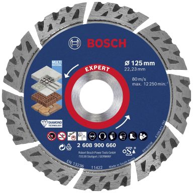 Bosch Expert Multimaterial Diamantkappeskive Ø 125 mm