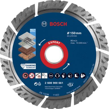 Bosch Expert Multimaterial Diamantkappeskive Ø 150 mm