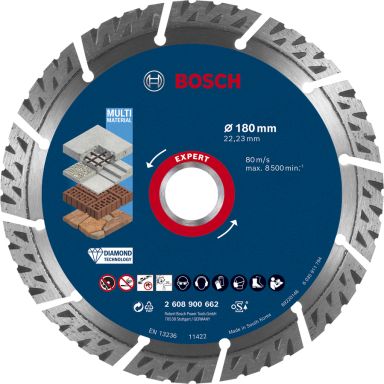 Bosch Expert Multimaterial Diamantkappeskive Ø 180 mm