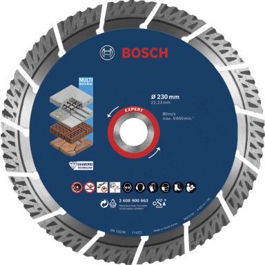 Bosch Expert Multimaterial Diamantskæreskive Ø 230 mm