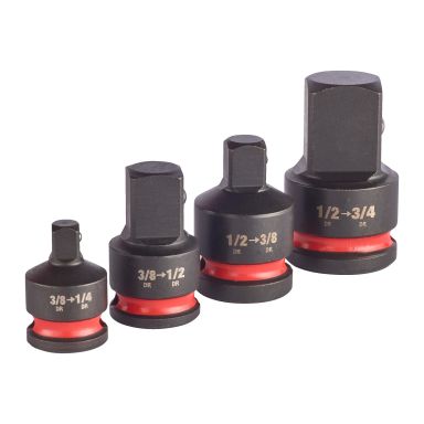 Milwaukee 4932480356 Adaptersett for kraftpipe, 4 deler