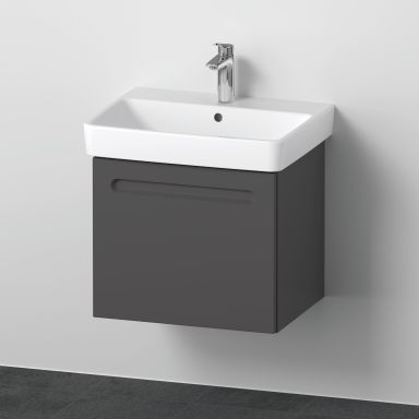Duravit No. 1 Møbelpakke grafitt matt, 600x450 mm, 1 låda