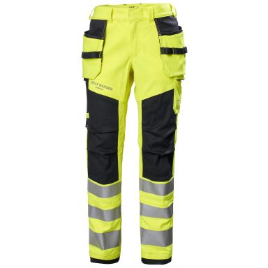 Helly Hansen Workwear Fyre Työhousut musta/Hi-Vis-keltainen