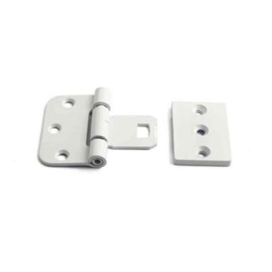 Habo 2465 Gångjärn 2-pack, vitt