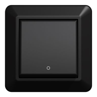 Elko EKO40001 RS Strømbryter svart, innfelt, 2-polet