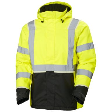 Helly Hansen Workwear UC-ME 71355_369 Vinterjakke varsel, gul/svart
