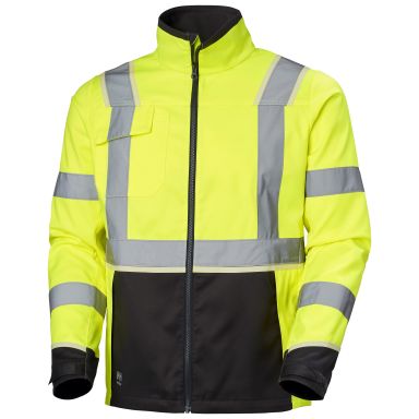 Helly Hansen Workwear UC-ME 77215_369 Jakke varsel, gul/svart