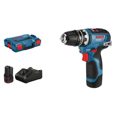 Bosch GSR 12V-35 FC Bore-/skruemaskine med batteri og lader