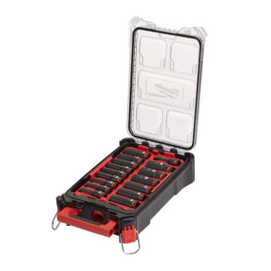 Milwaukee 4932480943 Krafthylsesæt 1/2", 16 dele"