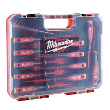 Milwaukee VDE 12 Skruvmejselsats 12 delar