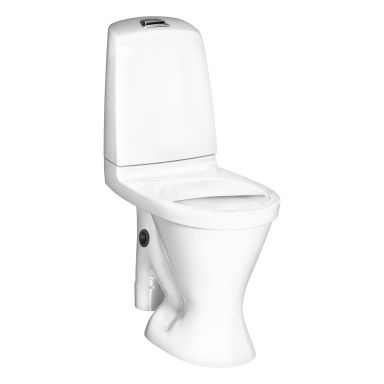 Gustavsberg Nautic 1596 GB111596301200L WC-istuin ilman istuinkantta, poistoputkiliitäntä vasemmalla, korkea malli