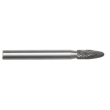 PELA 76506 Kovametalliviila pyöristetyllä kärjellä, 6 mm