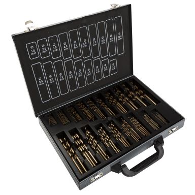 PELA 68309 Borrsats HSS Cobalt, 170 st, 1-10 mm