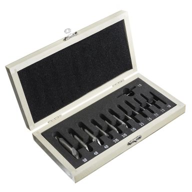PELA 170696 Pigghullsborsett 12 deler, 1,0-5,0 mm