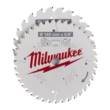 Milwaukee 4932479837 Sagblad 165 x 5/8″, 24T+40T, 2-pakk