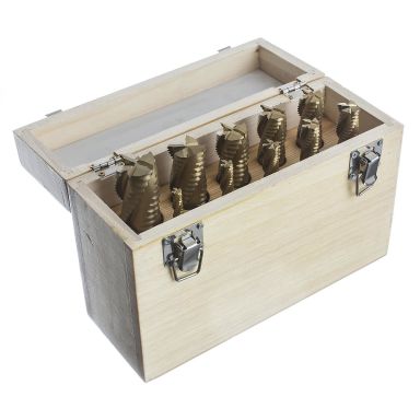PELA 170674 Skrubbfresesett 10 deler, 6-25 mm