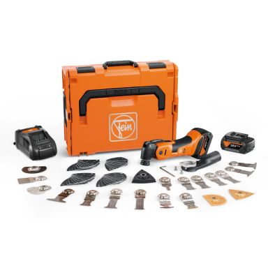 Fein MultiMaster AMM 700 Max Top AS Multiverktyg med batteri och laddare