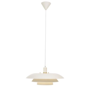 Aneta Lighting Epsilon 15108-01 Taklampa Ø45 cm, E27, vit