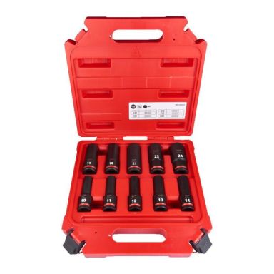 Milwaukee 4932480457 Shockwave Krafthylstersæt 10 dele