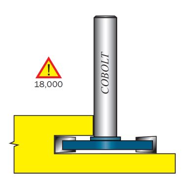 Cobolt 213-015 Skivenotfres uten lager