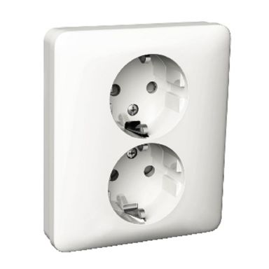 Schneider Electric Exxact WDE002197 Pistorasia 2-osainen, suojamaadoitettu
