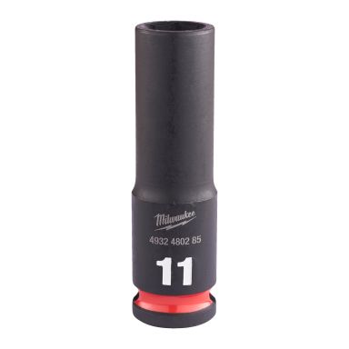Milwaukee 4932480285 SHOCKWAVE™-hylsy 3/8&quot neliö, pitkä
