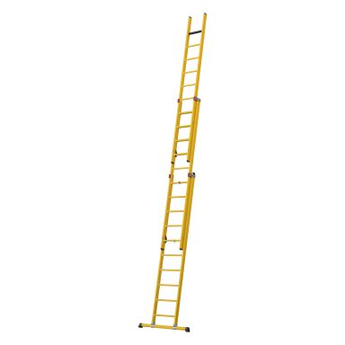 W.steps WFG-T6 Skydestige Glasfiber, 3 dele