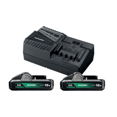 HiKOKI 68020014 Batteripaket 4,0 Ah, 2-pack