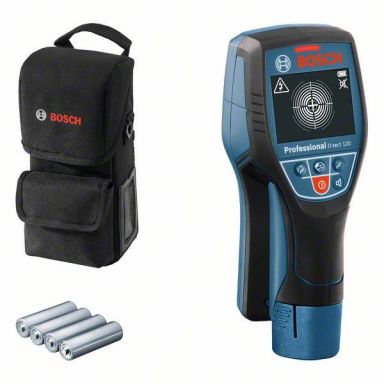 Bosch D-TECT 120 Detektor universal, med LR6-batterier