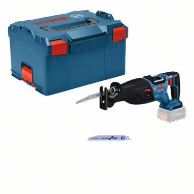 Bosch GSA 18V-28 Bajonetsav med kuffert, uden batteri og lader