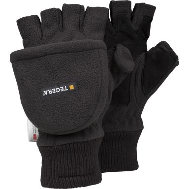 Tegera T6030 Vinterhandske svart, med fingerlock