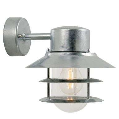 Nordlux Blokhus 25051031 Vägglampa galvaniserat stål
