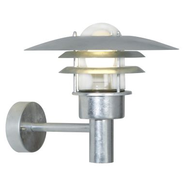 Nordlux Lønstrup 71411031 Vägglampa galvaniserad