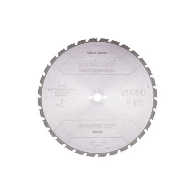 Metabo 628020000 Sågklinga 450x30 mm, 32T, för trä