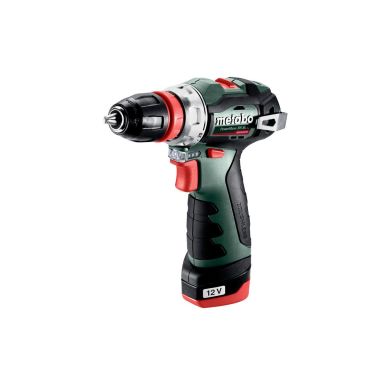 Metabo BS 12 V BL Q Akkuporakone akkujen ja laturin kanssa