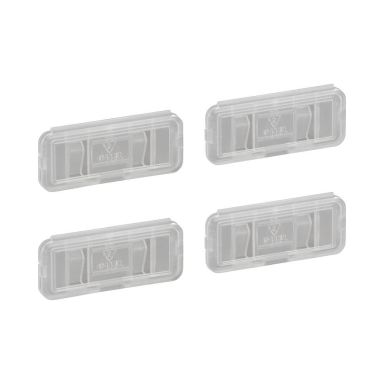 Elfa 475630 Etikettholder transparent