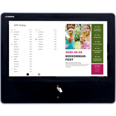 Axema C205 Reservations-Tavle
