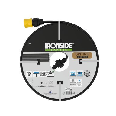Ironside 500363 Sprinklerslange 15 m