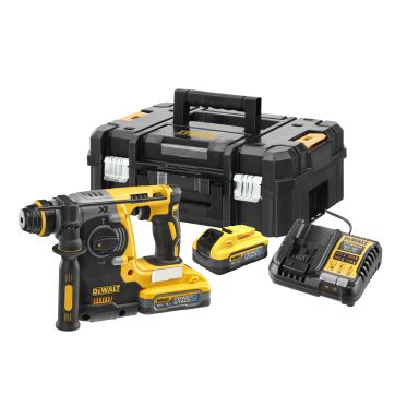 Dewalt DCH273H2T-QW Borrhammare med batteri och laddare