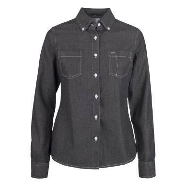 James Harvest Jupiter Woman Skjorta Svart denim