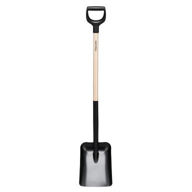 Fiskars Solid 1066723 Skovl D-håndtag, træ