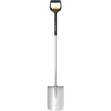 Fiskars Xact 1066733 Spade halvrund, teleskopisk