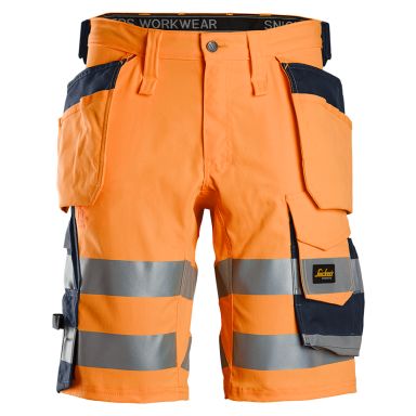 Snickers Workwear 6135 Työshortsit huomioväri, oranssi