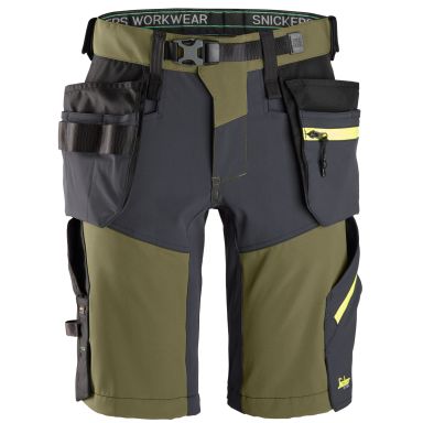 Snickers Workwear 6140 Shorts grön